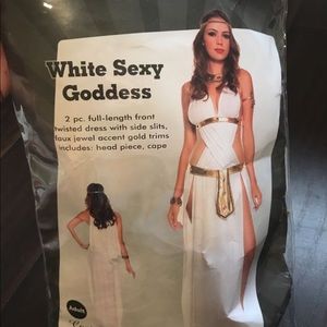 White Sexy Goddess Costume